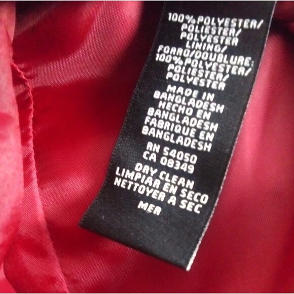 Le Suit Separates Red Sheath Dress Size 6 - Picture 6 of 6